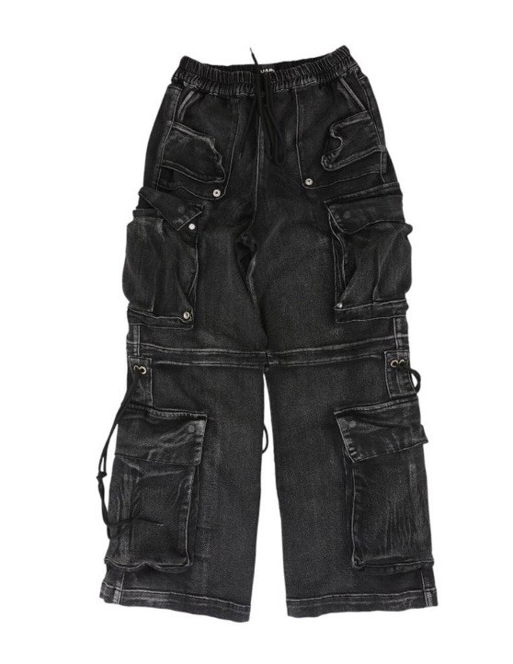Men's Guapi Black Jeans Denim 36 X34